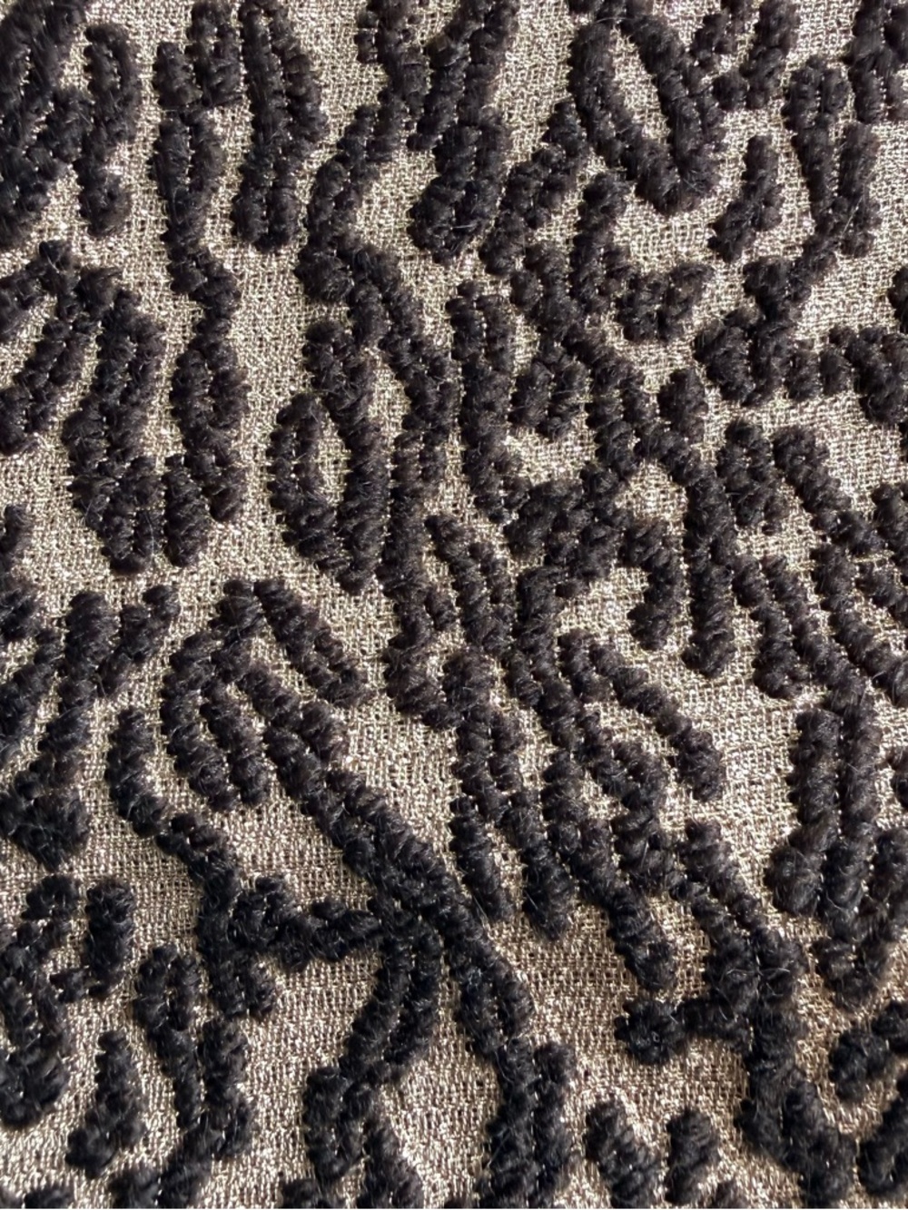 Valentino Roma Wool Silk Mohair Vintage Animal Print‎ Pencil Skirt SZ 10 Italy - Picture 13 of 14